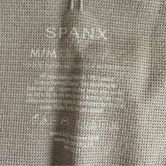 Brown High Rise Spanx Shape Wear Legging Tummy Control Size Medium - Picture 3 of 3
